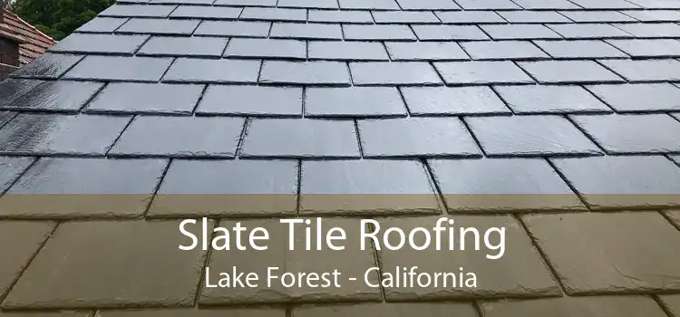 Slate Tile Roofing Lake Forest - California